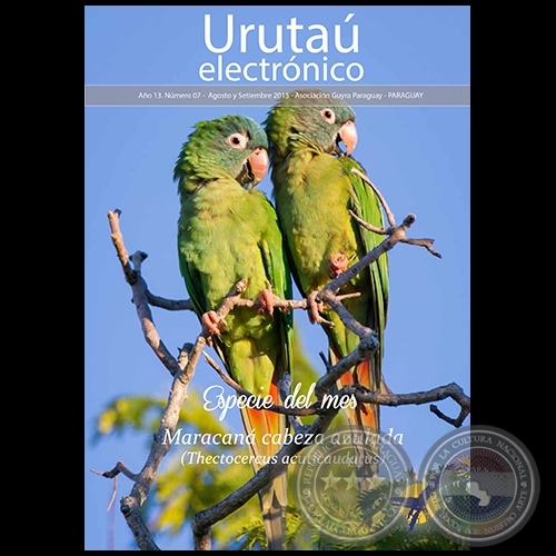 URUTAÚ ELECTRÓNICO - NÚMERO 07 - AÑO 13 - AGOSTO Y SETIEMBRE 2015